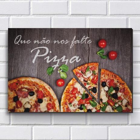 Placa Decorativa - Pizza - Pizzaria - P635 - R+ adesivos Menor preço em Placa Decorativa - Pizza - Pizzaria - P635 - R+ adesivos