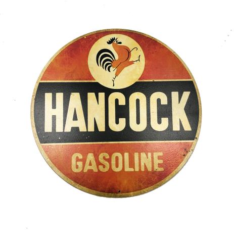 Placa Decorativa Redonda Mdf 35x35cm Retro Vintage Hancock - Maisaz Menor preço em Placa Decorativa Redonda Mdf 35x35cm Retro Vintage Hancock - Maisaz