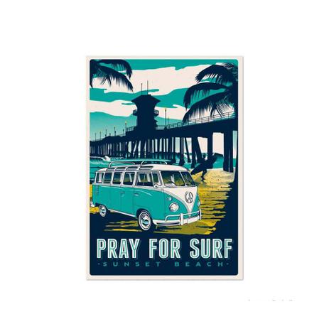 Placa decorativa Surf 20x30cm Infinity é boa?