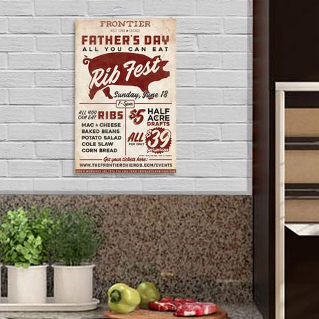Placa Decorativa Vertical em PSAI Churrasco - 0,20 x 0,30 - Rib Fest - Duhelu Menor preço em Placa Decorativa Vertical em PSAI Churrasco - 0,20 x 0,30 - Rib Fest - Duhelu