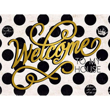 Placa Decorativa Welcome 23X16,8cm DHPMH-001 - Litoarte Menor preço em Placa Decorativa Welcome 23X16,8cm DHPMH-001 - Litoarte