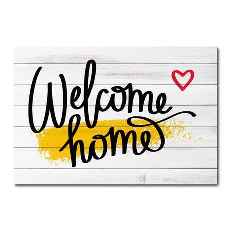 Placa Decorativa - Welcome Home - Bem Vindo - 1736plmk - Allodi Menor preço em Placa Decorativa - Welcome Home - Bem Vindo - 1736plmk - Allodi