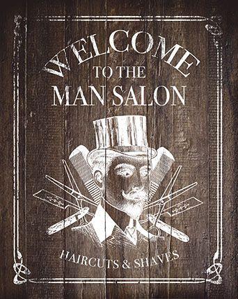 Placa Decorativa Welcome Salon 24x19cm DHPM-159 - Litoarte Menor preço em Placa Decorativa Welcome Salon 24x19cm DHPM-159 - Litoarte