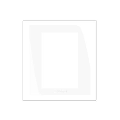 Placa e caixa de sobrepor para 1 módulo Pro branca Alumbra Menor preço em Placa e caixa de sobrepor para 1 módulo Pro branca Alumbra