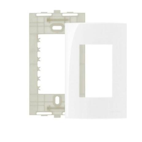 Placa e Suporte 42 Pol 3 postos Branco Sleek Margirius Menor preço em Placa e Suporte 42 Pol 3 postos Branco Sleek Margirius