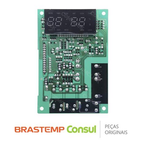 Placa Eletrônica / Display 220V para Micro-ondas Consul CMS30ABBNA, CMY30ARBNA Menor preço em Placa Eletrônica / Display 220V para Micro-ondas Consul CMS30ABBNA, CMY30ARBNA