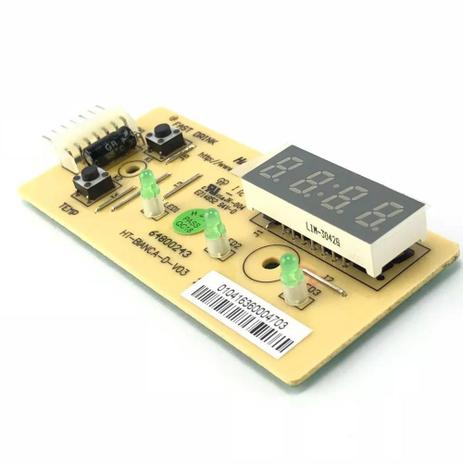 Placa eletronica interface geladeira electrolux 127v 220v 64800243 Menor preço em Placa eletronica interface geladeira electrolux 127v 220v 64800243