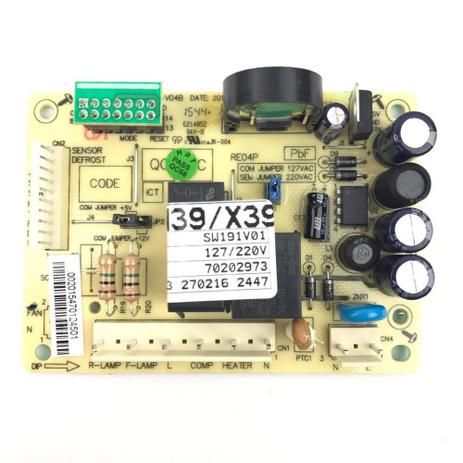 Placa eletronica modulo de potencia geladeira electrolux 127v 220v Menor preço em Placa eletronica modulo de potencia geladeira electrolux 127v 220v