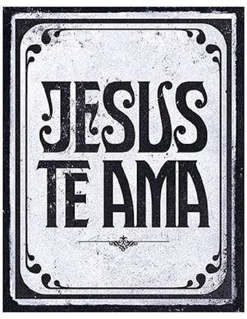 Placa em MDF e Papel Decor Home Jesus te Ama DHPM-061 - Litoarte Menor preço em Placa em MDF e Papel Decor Home Jesus te Ama DHPM-061 - Litoarte