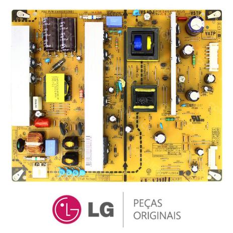 Placa Fonte EAY62812401 TV LG 42PN4600 Menor preço em Placa Fonte EAY62812401 TV LG 42PN4600