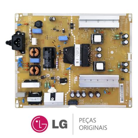 Placa Fonte LGP49BIU-15CH2 EAX66252701 (1.3) / EAY63789701 para TV LG 49UF6900 Menor preço em Placa Fonte LGP49BIU-15CH2 EAX66252701 (1.3) / EAY63789701 para TV LG 49UF6900