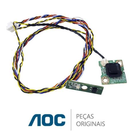 Placa Função 715G6316-K02-000-004I + Placa IR / Receptora do Controle Remoto TV AOC LE32D1352 Menor preço em Placa Função 715G6316-K02-000-004I + Placa IR / Receptora do Controle Remoto TV AOC LE32D1352