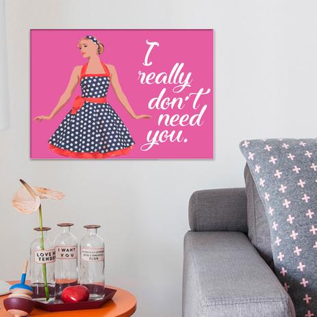 Placa Horizontal em Acrílico Pin Up - 0,30 x 0,20 - Dont - Duhelu é ruim? Placa Horizontal em Acrílico Pin Up - 0,30 x 0,20 - Dont - Duhelu é boa?