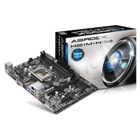 Placa-mãe asrock p/ intel lga 1150 matx h81m-hg4 d-sub, hdmi, 2 x usb 3.0 Menor preço em Placa-mãe asrock p/ intel lga 1150 matx h81m-hg4 d-sub, hdmi, 2 x usb 3.0