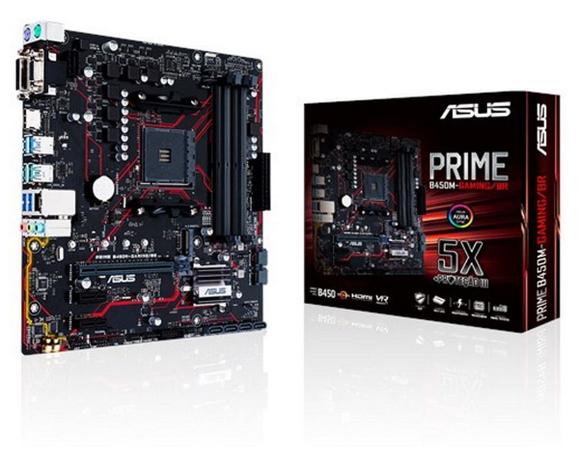 Placa-Mãe Asus Gaming (PRIME B450M-GAMING90MB10H0-C1BAY0) AMD AM4 DDR4 mATX Menor preço em Placa-Mãe Asus Gaming (PRIME B450M-GAMING90MB10H0-C1BAY0) AMD AM4 DDR4 mATX