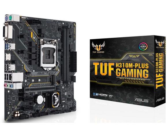Placa-Mãe Asus GAMING (TUF H310M-PLUS90MB0Y50-C1BAY0) Intel 1151 DDR4 mATX Menor preço em Placa-Mãe Asus GAMING (TUF H310M-PLUS90MB0Y50-C1BAY0) Intel 1151 DDR4 mATX