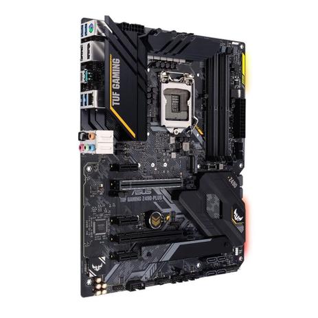 Placa-mãe Asus p/Intel 1200 Z490-Plus TUF Gaming 4xDDR4 mATX 90MB1340-C1BAY0 Menor preço em Placa-mãe Asus p/Intel 1200 Z490-Plus TUF Gaming 4xDDR4 mATX 90MB1340-C1BAY0