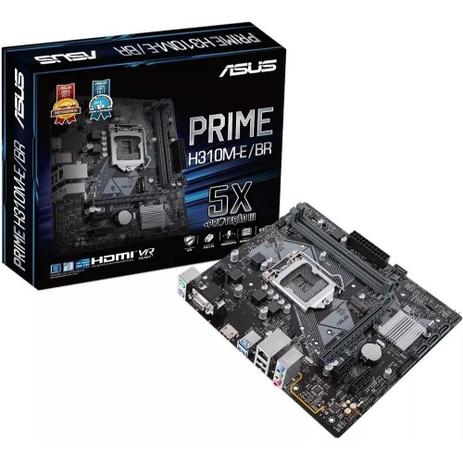 Placa-mãe Asus para Intel 1151 Prime H310m-e/br 2xddr4 Matx Menor preço em Placa-mãe Asus para Intel 1151 Prime H310m-e/br 2xddr4 Matx