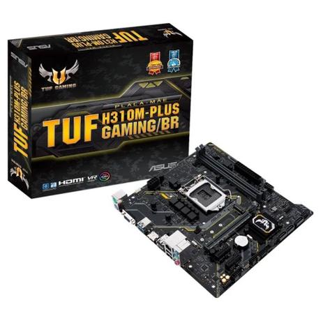 Placa-mãe Asus para Intel 1151 Tuf H310m-plus Gaming/br 2xddr4 é boa?