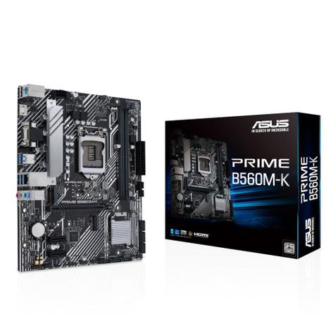 Placa Mãe Asus para Intel 1200 B560M-K Prime 2xDDR4 mATX é ruim? Placa Mãe Asus para Intel 1200 B560M-K Prime 2xDDR4 mATX é boa?