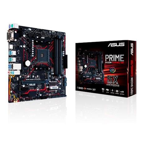 Placa Mae Asus Prime-B450M-GAMING/BR DDR4 Socket AM4 Chipset AMD B450 Menor preço em Placa Mae Asus Prime-B450M-GAMING/BR DDR4 Socket AM4 Chipset AMD B450