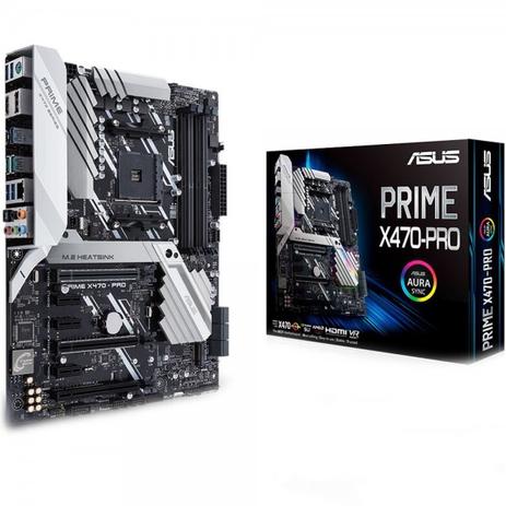 Placa Mãe Asus Prime X470-Pro, Amd Am4 Atx, 4xddr4, 2-M.2, Usb 3.1 Tipo A, Rede Intel, Áudio Realtek Menor preço em Placa Mãe Asus Prime X470-Pro, Amd Am4 Atx, 4xddr4, 2-M.2, Usb 3.1 Tipo A, Rede Intel, Áudio Realtek