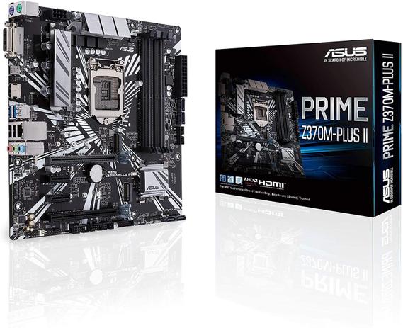 Placa-Mãe Asus Prime Z370M-Plus II, Intel LGA 1151, mATX, DDR4 é boa?