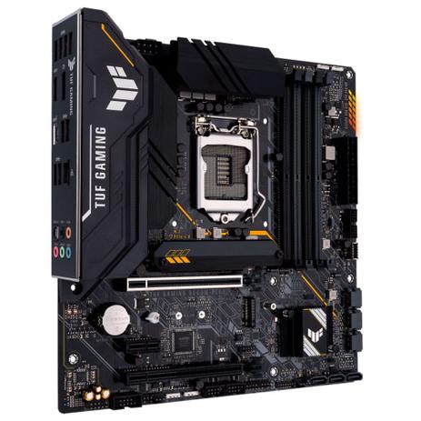 Placa Mãe Asus TUF GAMING B560M-PLUS, Intel LGA1200, microATX, DDR4 - 90MB1780-M0EAY0 Menor preço em Placa Mãe Asus TUF GAMING B560M-PLUS, Intel LGA1200, microATX, DDR4 - 90MB1780-M0EAY0