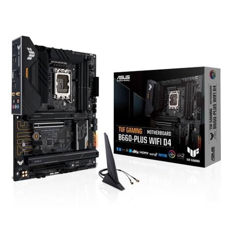 Placa-mãe Asus TUF GAMING B660-PLUS WIFI D4, LGA 1700 B660, ATX, DDR4 - 90MB1920-M0EAY0 é ruim? Placa-mãe Asus TUF GAMING B660-PLUS WIFI D4, LGA 1700 B660, ATX, DDR4 - 90MB1920-M0EAY0 é boa?