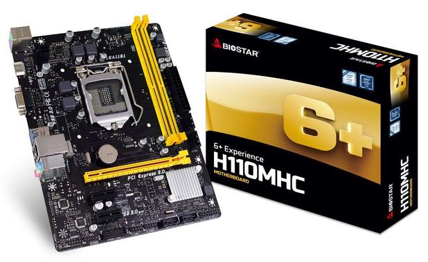 Placa Mãe Biostar P/Intel H110MHC LGA 1151 DDR4 VSRH Menor preço em Placa Mãe Biostar P/Intel H110MHC LGA 1151 DDR4 VSRH