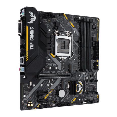 Placa Mãe Gamer Asus TUF B360M-PLUS GA 1151 2X DDR4 USB3.0 HDMIVGA Menor preço em Placa Mãe Gamer Asus TUF B360M-PLUS GA 1151 2X DDR4 USB3.0 HDMIVGA