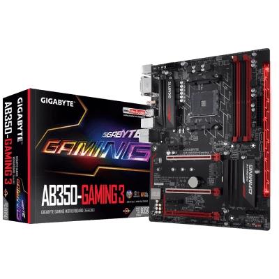 Placa-Mãe GIGABYTE AMD mATX GA-AB350M-GAMING 3 DDR4 (AM4/ USB 3.1) Menor preço em Placa-Mãe GIGABYTE AMD mATX GA-AB350M-GAMING 3 DDR4 (AM4/ USB 3.1)