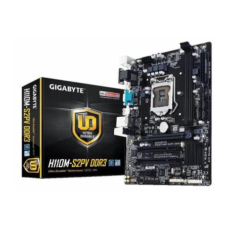 Placa Mae Gigabyte H110m-Ds2v Ddr3 Lga1151 Menor preço em Placa Mae Gigabyte H110m-Ds2v Ddr3 Lga1151