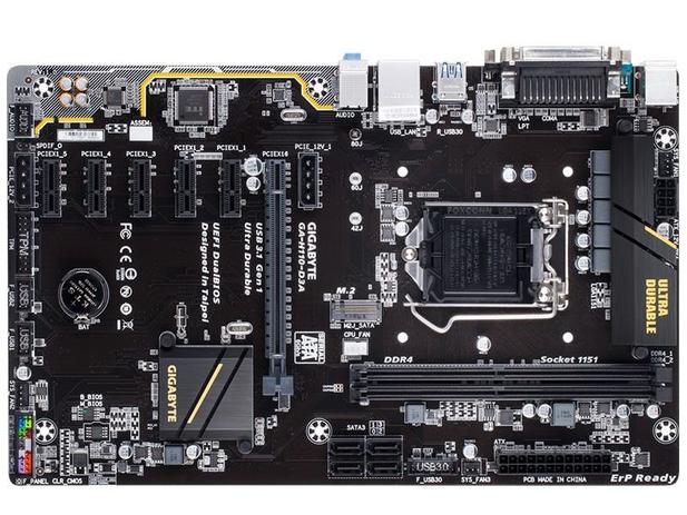Placa Mae Gigabyte INTEL DDR4 2133MHZ ATX HDMI USB 3.1 LGA 1151 GA-H110-D3A Menor preço em Placa Mae Gigabyte INTEL DDR4 2133MHZ ATX HDMI USB 3.1 LGA 1151 GA-H110-D3A