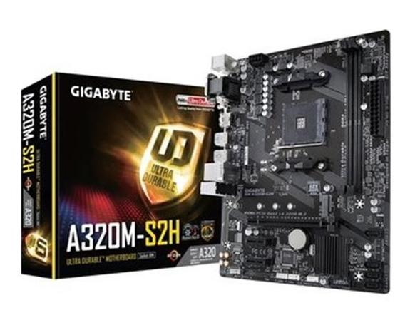 Placa mae gigabyte micro atx (am4) - ddr4 - ga-a320m-s2h Menor preço em Placa mae gigabyte micro atx (am4) - ddr4 - ga-a320m-s2h