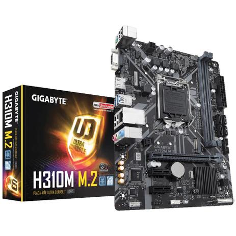 Placa-Mãe Gigabyte p/ Intel 1151 H310M M.2 2.0 2xDDR4 mATX é boa?