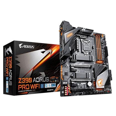 Menor preço em Placa mae gigabyte z390 aorus pro wifi lga 1151 chipset intel z390