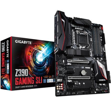 Placa Mãe Gigabyte Z390 Gaming Sli, Intel Lga 1151 Atx, 4xddr4, Usb 3.1 Tipo A, C, Usb 3.0, M.2 Menor preço em Placa Mãe Gigabyte Z390 Gaming Sli, Intel Lga 1151 Atx, 4xddr4, Usb 3.1 Tipo A, C, Usb 3.0, M.2