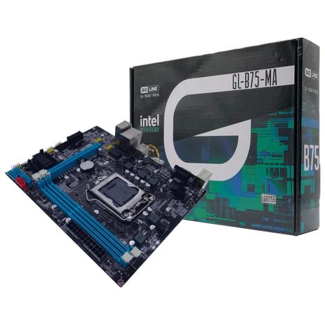 Menor preço em Placa mãe goline gl-h61-ma lga1155 HDMI- VGA- DDR3 2X8GB MAX LGA - Goline Intel