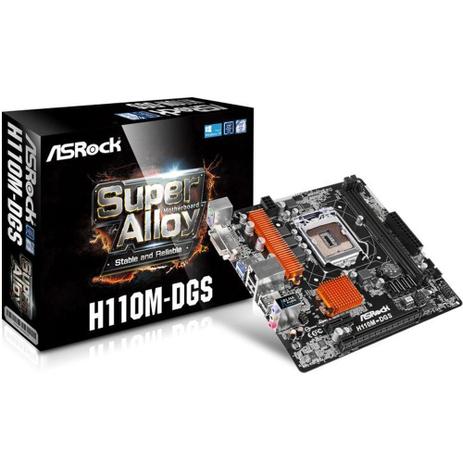 Placa Mae Intel 1151 H110M-DGS Ddr4  Dvi  Asrock é boa?