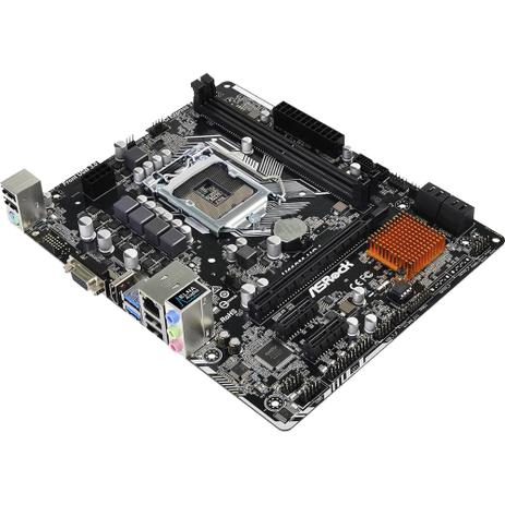 Placa Mãe Intel H110 Micro Atx 1151 H110m-Hg4 Asrock Menor preço em Placa Mãe Intel H110 Micro Atx 1151 H110m-Hg4 Asrock