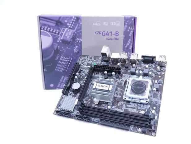Placa Mãe Kazuk Lga 775 G41 Ddr3 8gb - Kzkg41-b é boa?