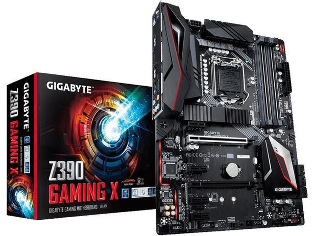 Placa Mae LGA 1151 INTEL Gigabyte Z390 Gaming X ATX DDR4 4266MHZ M.2 Crossfire Menor preço em Placa Mae LGA 1151 INTEL Gigabyte Z390 Gaming X ATX DDR4 4266MHZ M.2 Crossfire