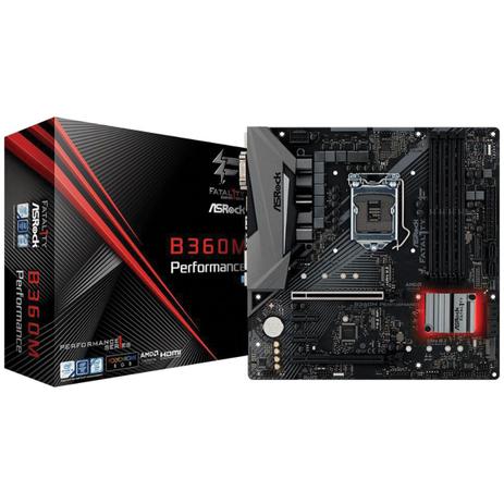 Placa-mãe micro atx asrock fatal1ty b360m performance - ddr4 - intel 1151 8º ger. vga/hdmi/dvi-d - u Menor preço em Placa-mãe micro atx asrock fatal1ty b360m performance - ddr4 - intel 1151 8º ger. vga/hdmi/dvi-d - u