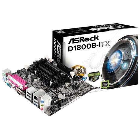 Placa Mãe Mini ITX Asrock + Processador Intel Dual Core J1800 2.41GHZ. Menor preço em Placa Mãe Mini ITX Asrock + Processador Intel Dual Core J1800 2.41GHZ.