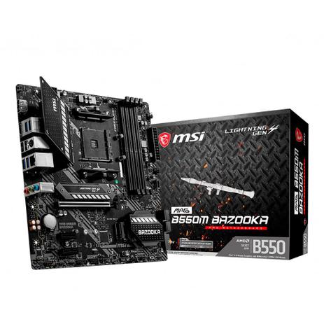 Placa-Mãe MSI MAG B550M Bazooka, AMD AM4, mATX é boa?