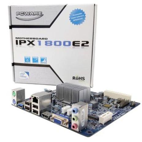 Placa-Mãe PCWare IPX1800E2 com Celeron Dual-Core 2.41GHz, HDMI e m-SATA Menor preço em Placa-Mãe PCWare IPX1800E2 com Celeron Dual-Core 2.41GHz, HDMI e m-SATA