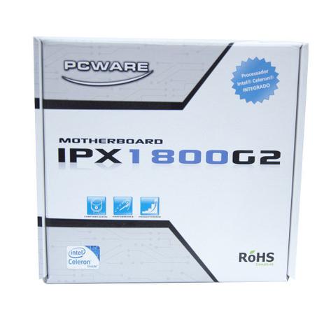 Placa Mãe Processador Integrado CJ1800, PCWARE IPX1800G2