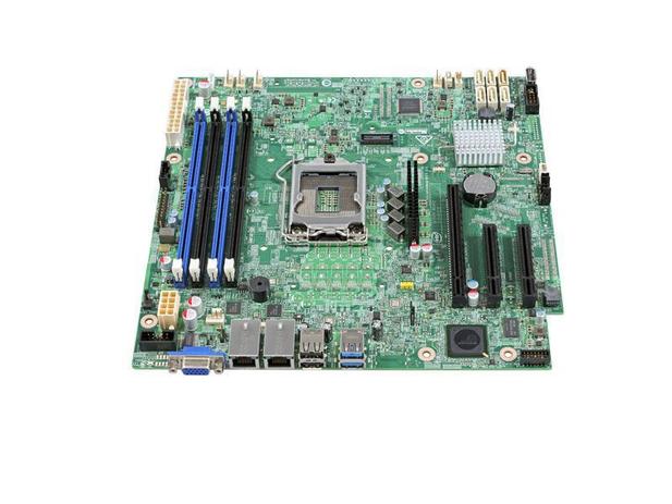 Placa Mãe Servidor Xeon E3-1200V5/V6 Ddr4 Udimm Lga 1151 - Intel Menor preço em Placa Mãe Servidor Xeon E3-1200V5/V6 Ddr4 Udimm Lga 1151 - Intel