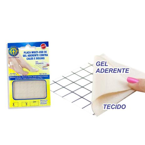Placa Multi-Uso de Gel Aderente 8x10 Cm Contra Calos e Bolhas SG 821 Orthopauher Menor preço em Placa Multi-Uso de Gel Aderente 8x10 Cm Contra Calos e Bolhas SG 821 Orthopauher